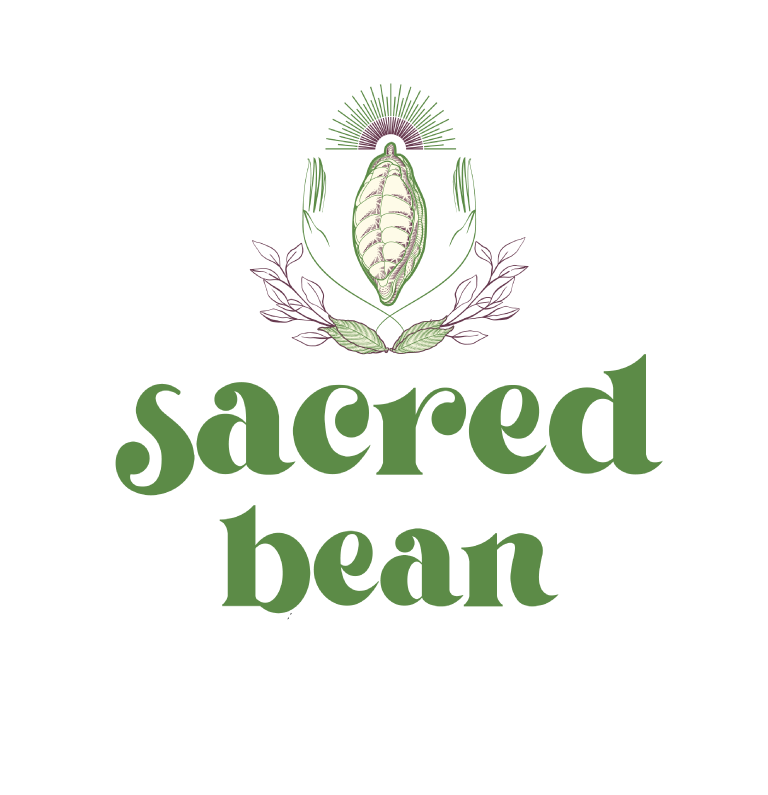 Sacred Bean ceremonial cacao logo